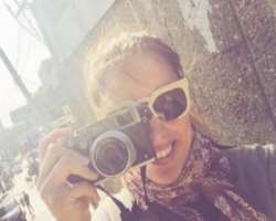The actress is also interested in photography.